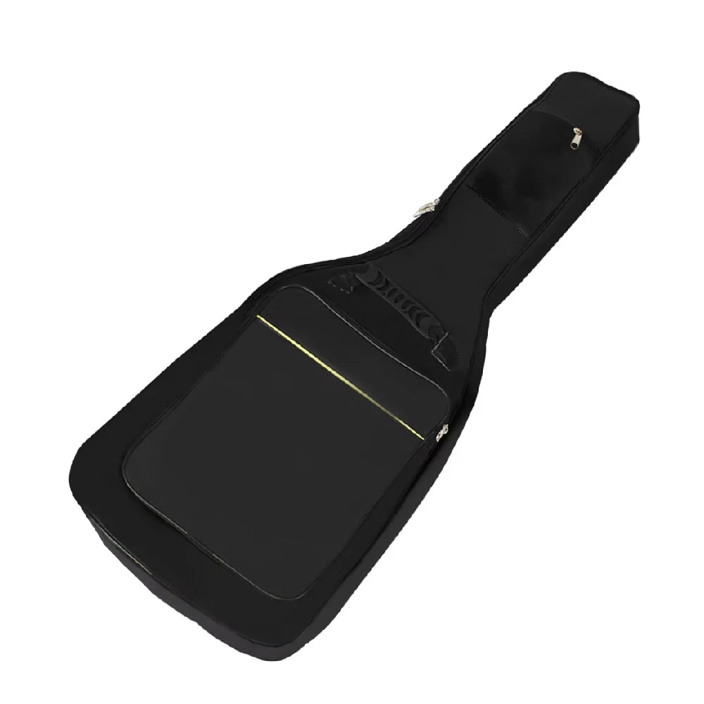 Electric Guitar Gig Bag Black Waterproof Guitar Case Double Strap Padded Bag Backpack Shoulder Straps Guitar Accessories