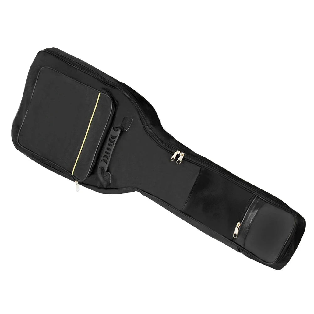 Electric Guitar Gig Bag Black Waterproof Guitar Case Double Strap Padded Bag Backpack Shoulder Straps Guitar Accessories